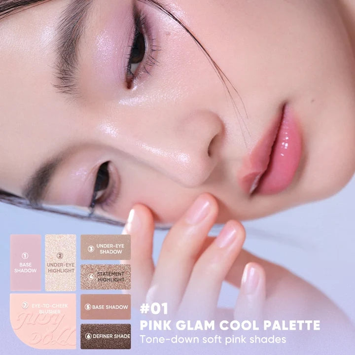 Judydoll 7 Colors Eyeshadow Palette