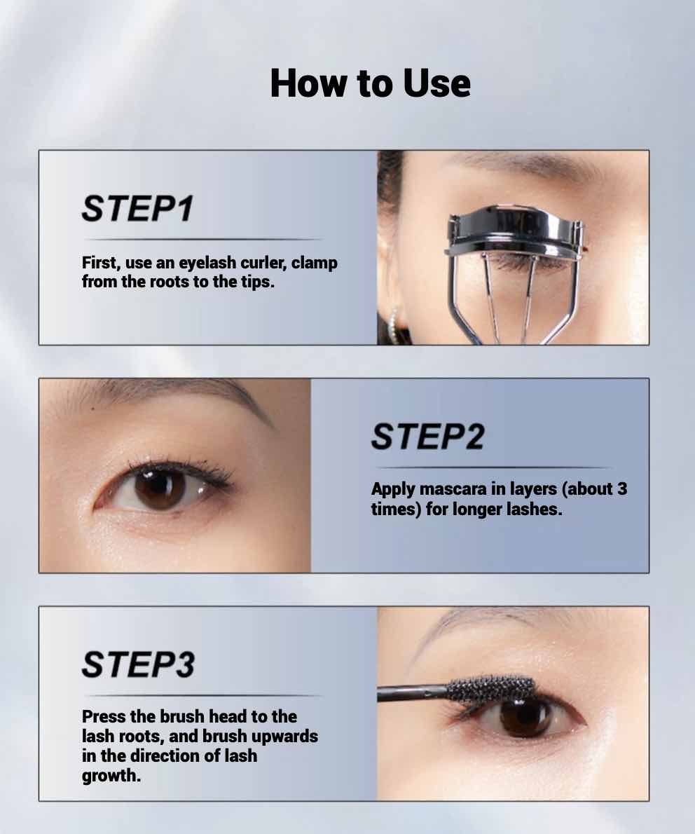 Piara Long Curl Fix Mascara