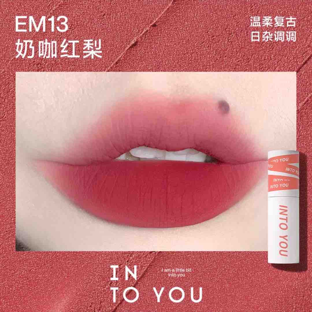 INTO YOU Shero Super Matte Lip & Cheek Mud offers a long-lasting, matte finish with a versatile formula for both lips and cheeks, featuring easy-to-blend, high-quality ingredients suitable for all lip types.