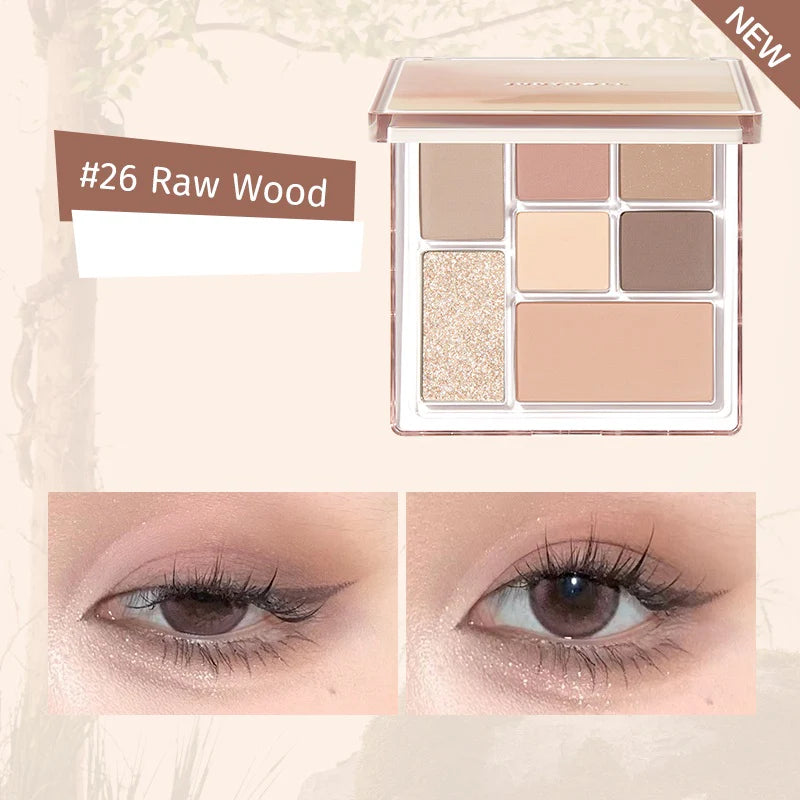udydoll Play Color ALL-IN-ONE Palette in Raw Wood