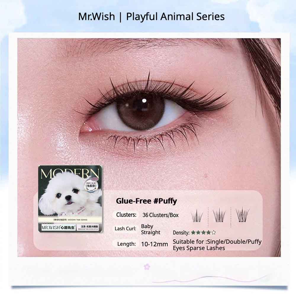 MR.WISH Animal Series Glue-Free False Eyelashes