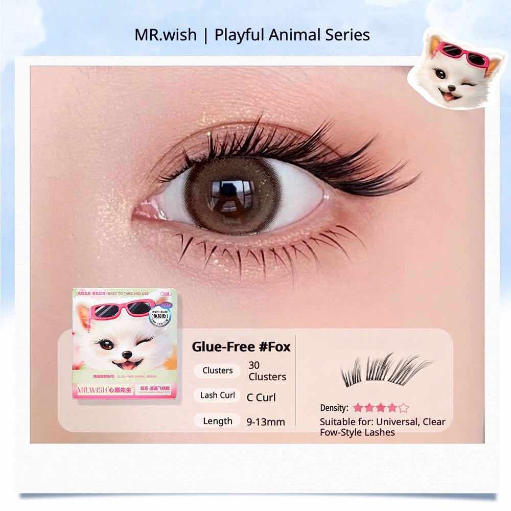 MR.WISH Animal Series Glue-Free False Eyelashes