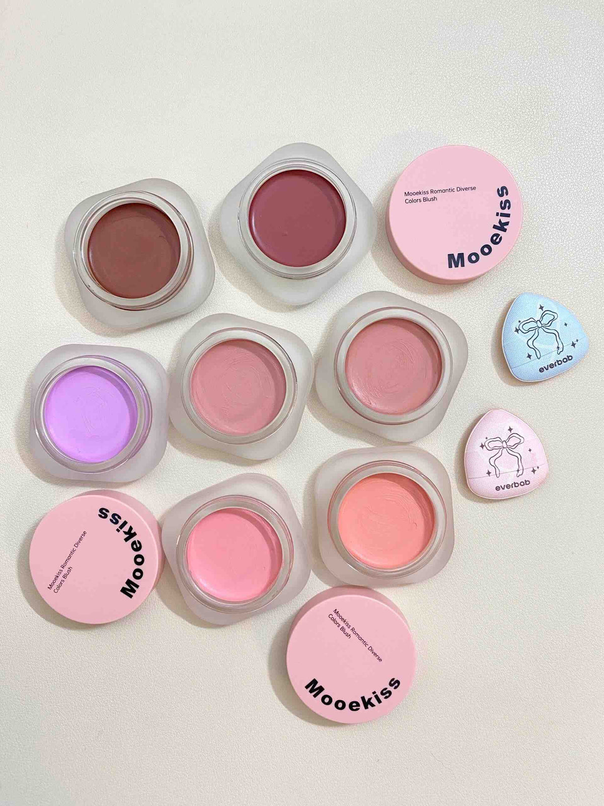 Mooekiss Romantic Diverse Cream Colors Blush