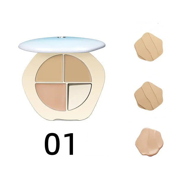 Timage 3-color Concealer Cream achieves flawless skin with this chocolate-textured concealer, covering dark circles, acne scars, and uneven tones. Long-lasting, 8-hour coverage with its sebum-absorbing formula that keeps your makeup fresh all day.