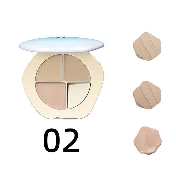 Timage 3-color Concealer Cream achieves flawless skin with this chocolate-textured concealer, covering dark circles, acne scars, and uneven tones. Long-lasting, 8-hour coverage with its sebum-absorbing formula that keeps your makeup fresh all day.