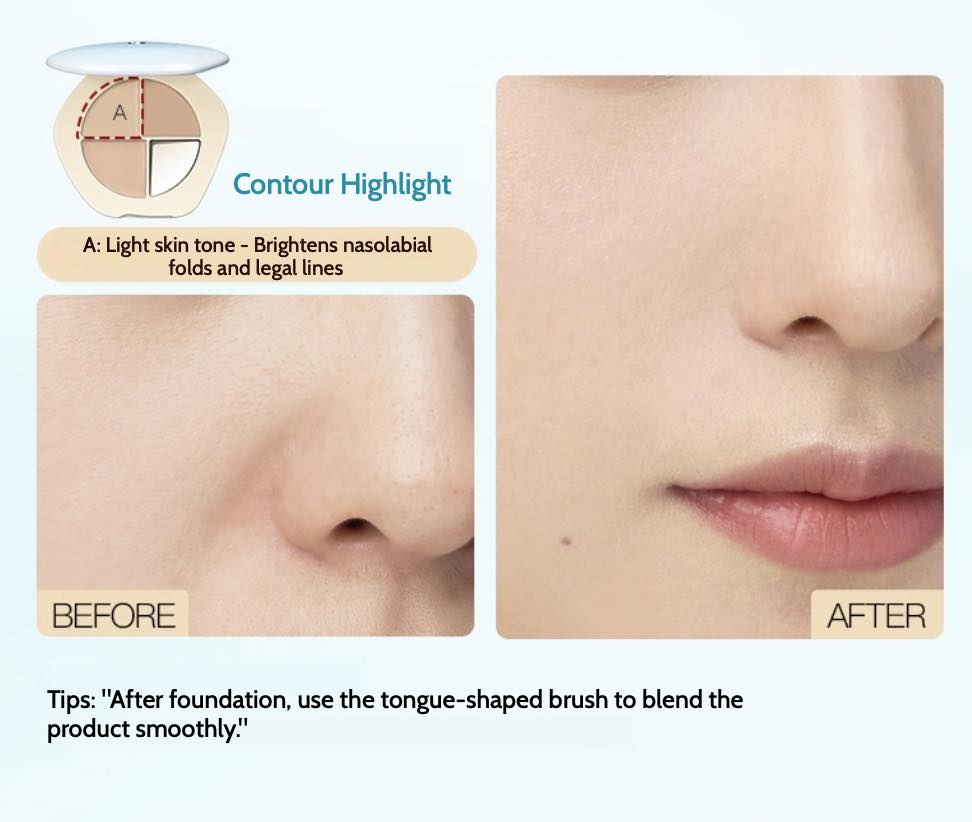 Timage 3-color Concealer Cream achieves flawless skin with this chocolate-textured concealer, covering dark circles, acne scars, and uneven tones. Long-lasting, 8-hour coverage with its sebum-absorbing formula that keeps your makeup fresh all day.