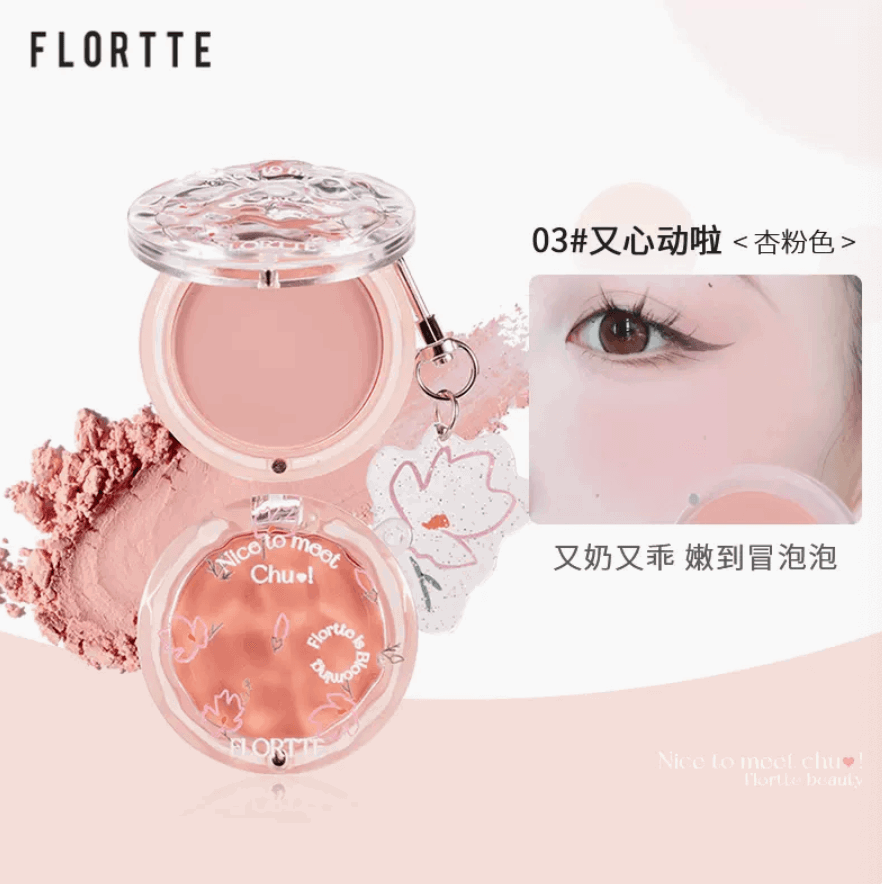 Flortte Nice to meet Chu Blush - Best Seasons Beauty 