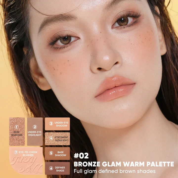 Judydoll 7 Colors Eyeshadow Palette