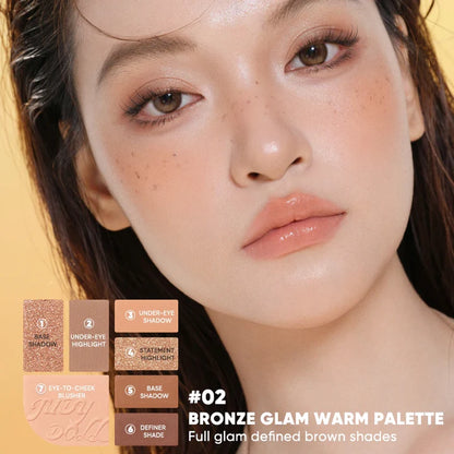 Judydoll 7 Colors Eyeshadow Palette