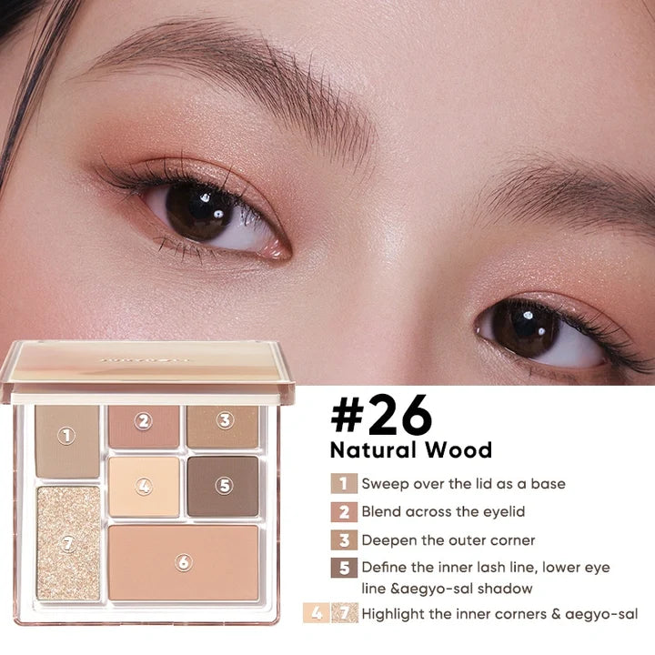 Judydoll 7 Colors Eyeshadow Palette