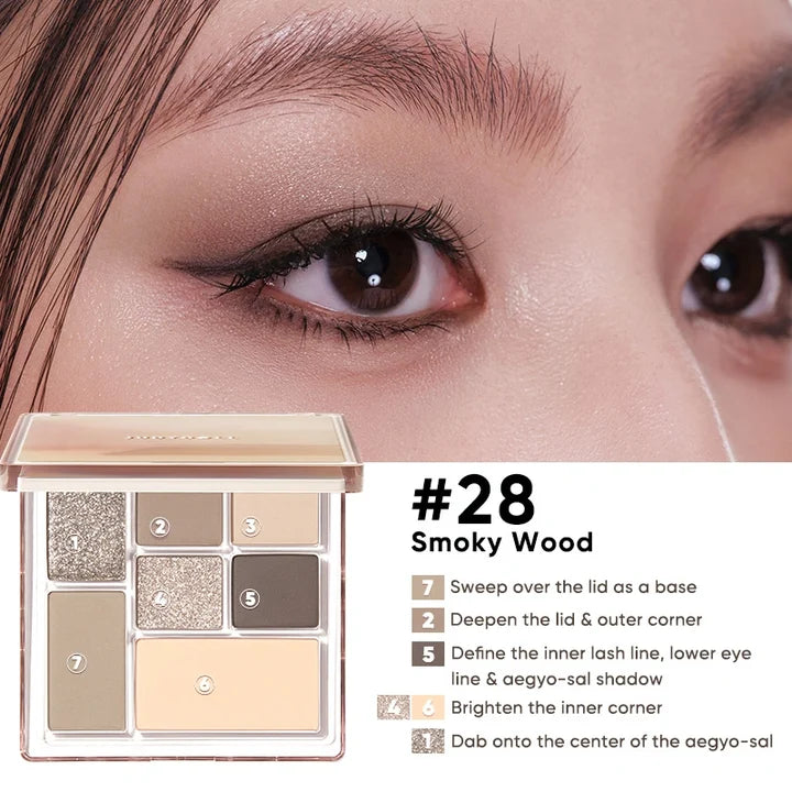 Judydoll 7 Colors Eyeshadow Palette