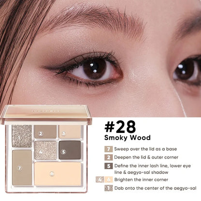Judydoll 7 Colors Eyeshadow Palette