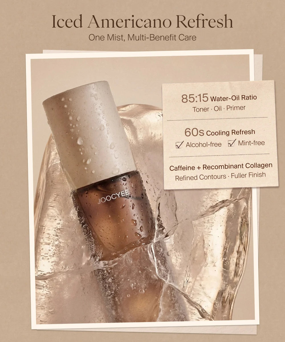 Joocyee Iced Americano Hydrating Makeup Primer Spray
