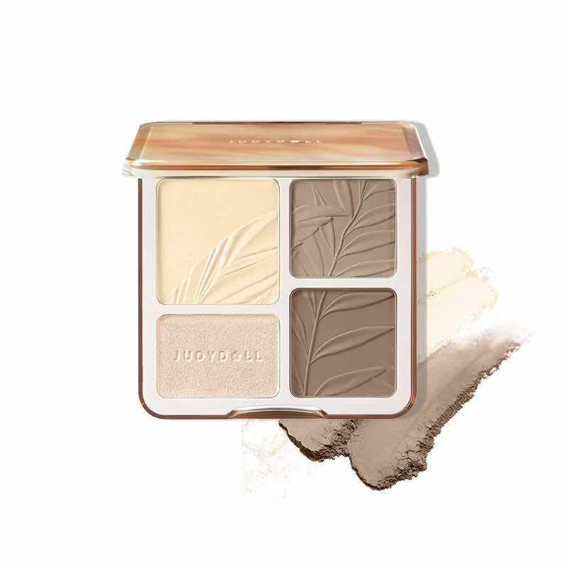 Judydoll 2 IN 1 Highlighter Contour Palette