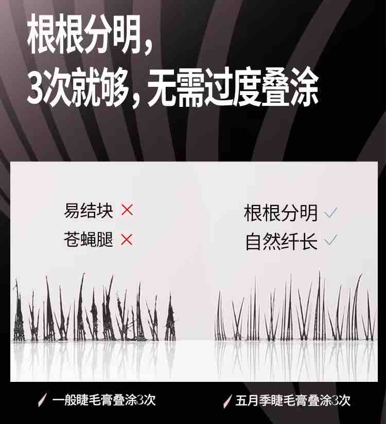 Onlymay waterproof Mascara