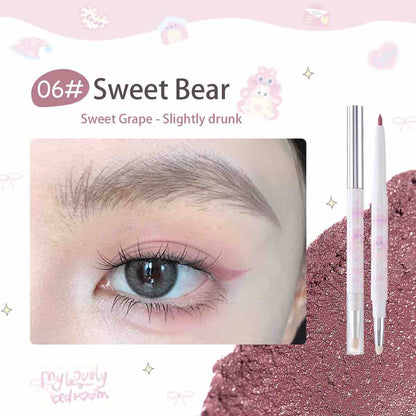 Flortte Bread Bear with Me Double Ends Gel Eyeliner