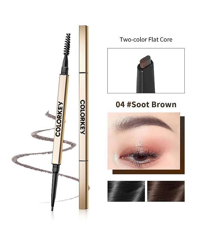 COLORKEY Dual-ended Sketch Eyebrow Pencil Waterproof - Best Seasons Beauty 