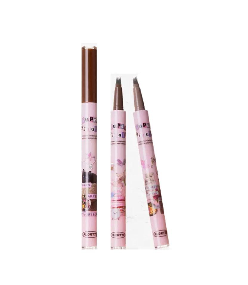 Flortte I am Super Beauty Liquid Eyebrow Pen - Best Seasons Beauty 