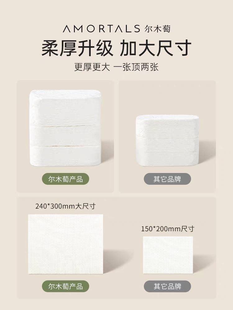 Amortals Compressed Towel for traveling