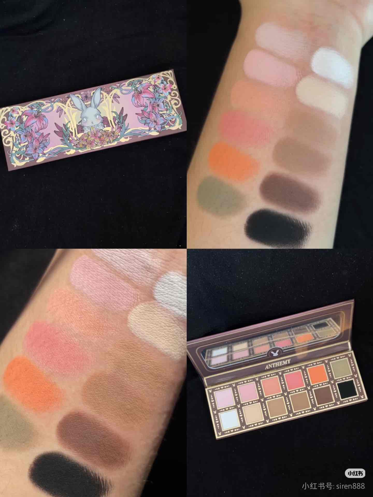 Anthemy Rabbit Dance Matte Eyeshadow Palette