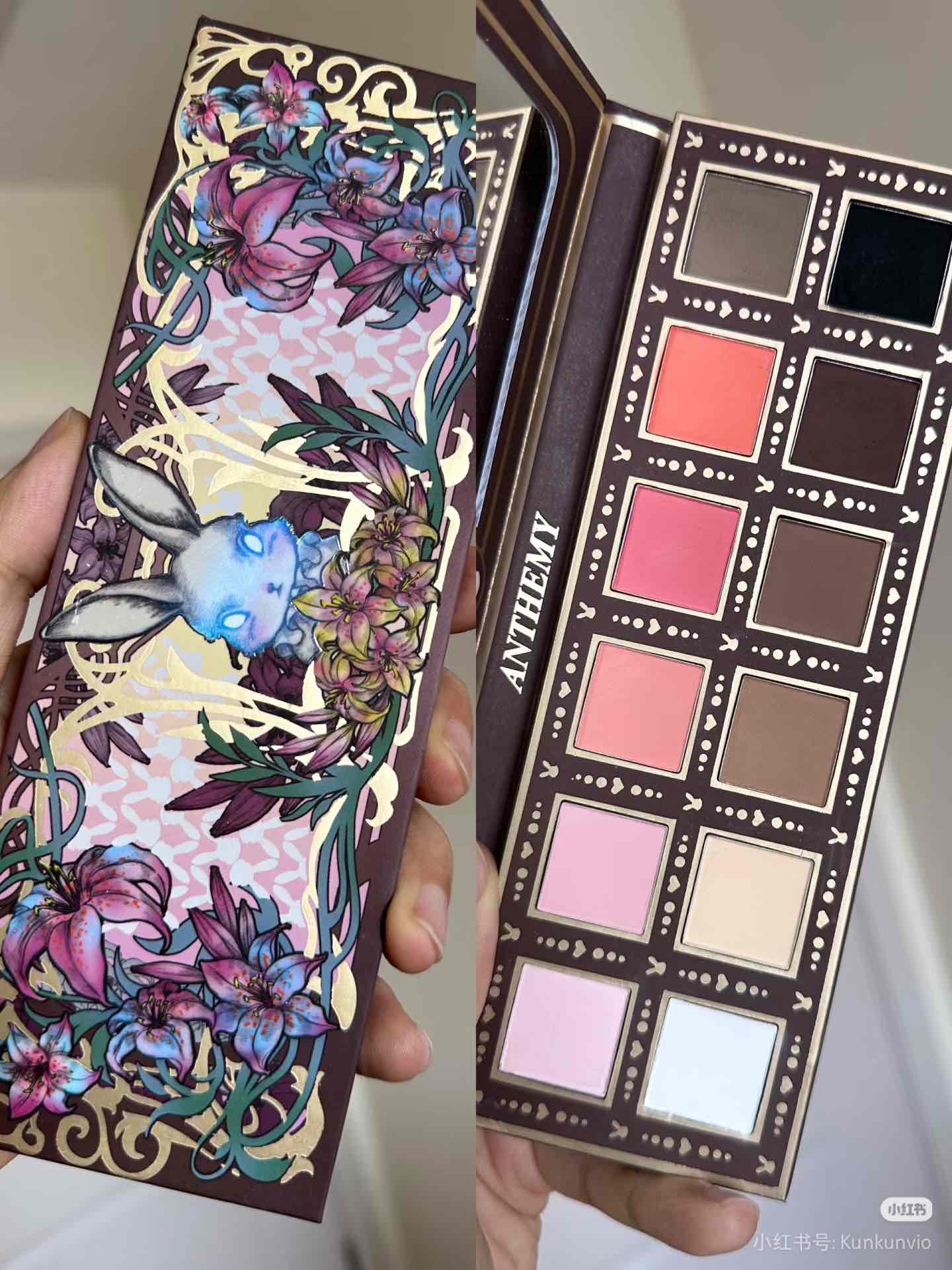 Anthemy Rabbit Dance Matte Eyeshadow Palette