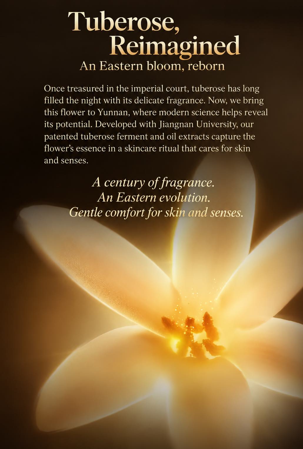 Arome Manpo Tuberose Yeast Glowing Essence Toner