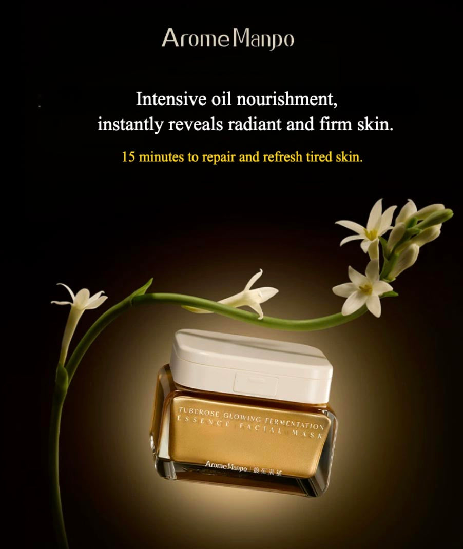 Arome Manpo Tuberose Glowing Fermentation Essence Facial Mask