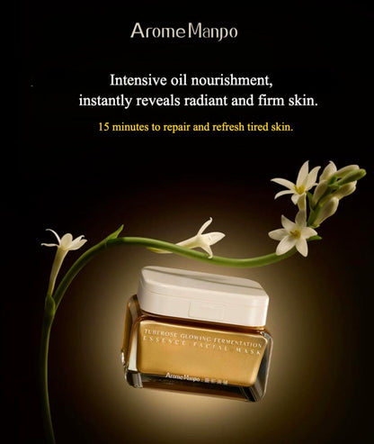 Arome Manpo Tuberose Glowing Fermentation Essence Facial Mask