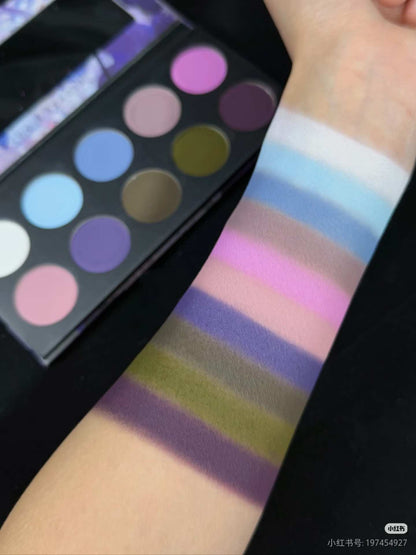 CHOIZ BEAUTY Cold Butterfly 10-Color Matte Eyeshadow Palette