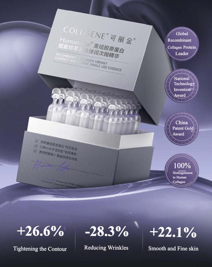 COLLGENE Recombinant Collagen Vibrant Compact Single Use Essence