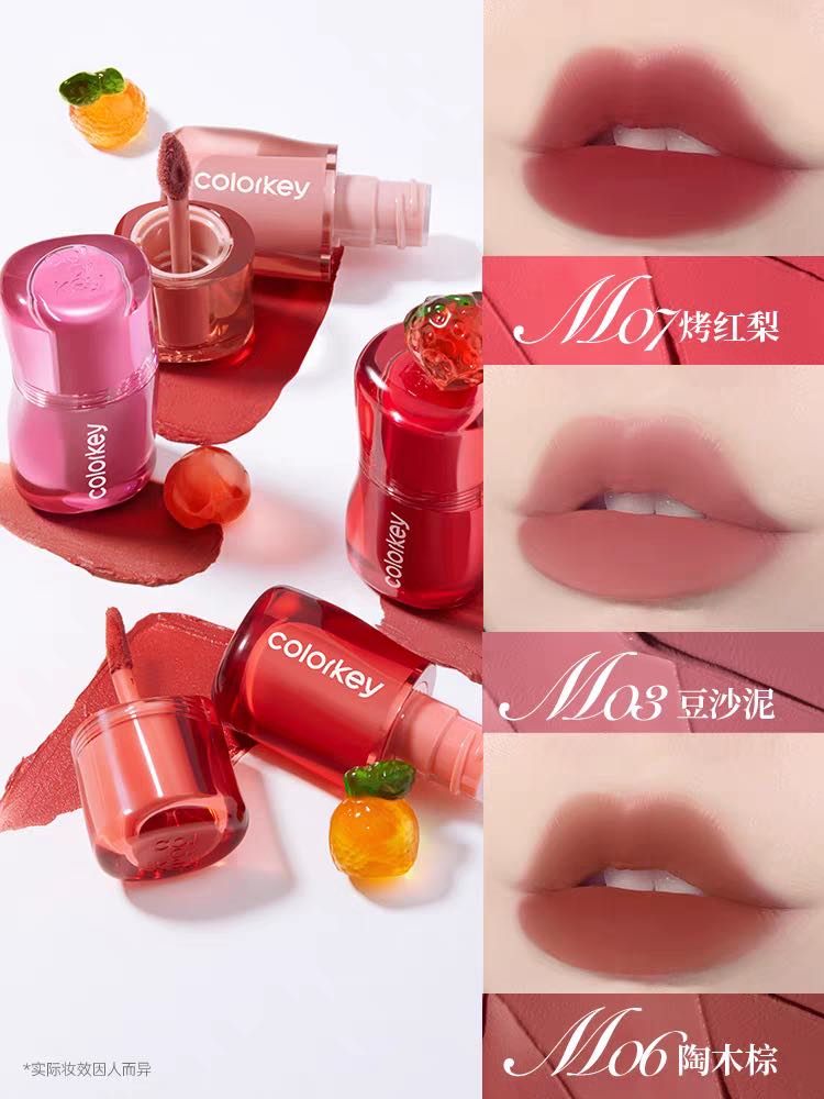 COLORKEY Velvet Silky Creamy Matte Lip Mud