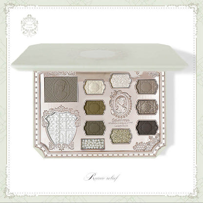 COLORROSE Dream Ballet Eyeshadow Palette: a comprehensive palette of blush, highlighter, and eyeshadow, you can draw a variety of different styles of makeup. 