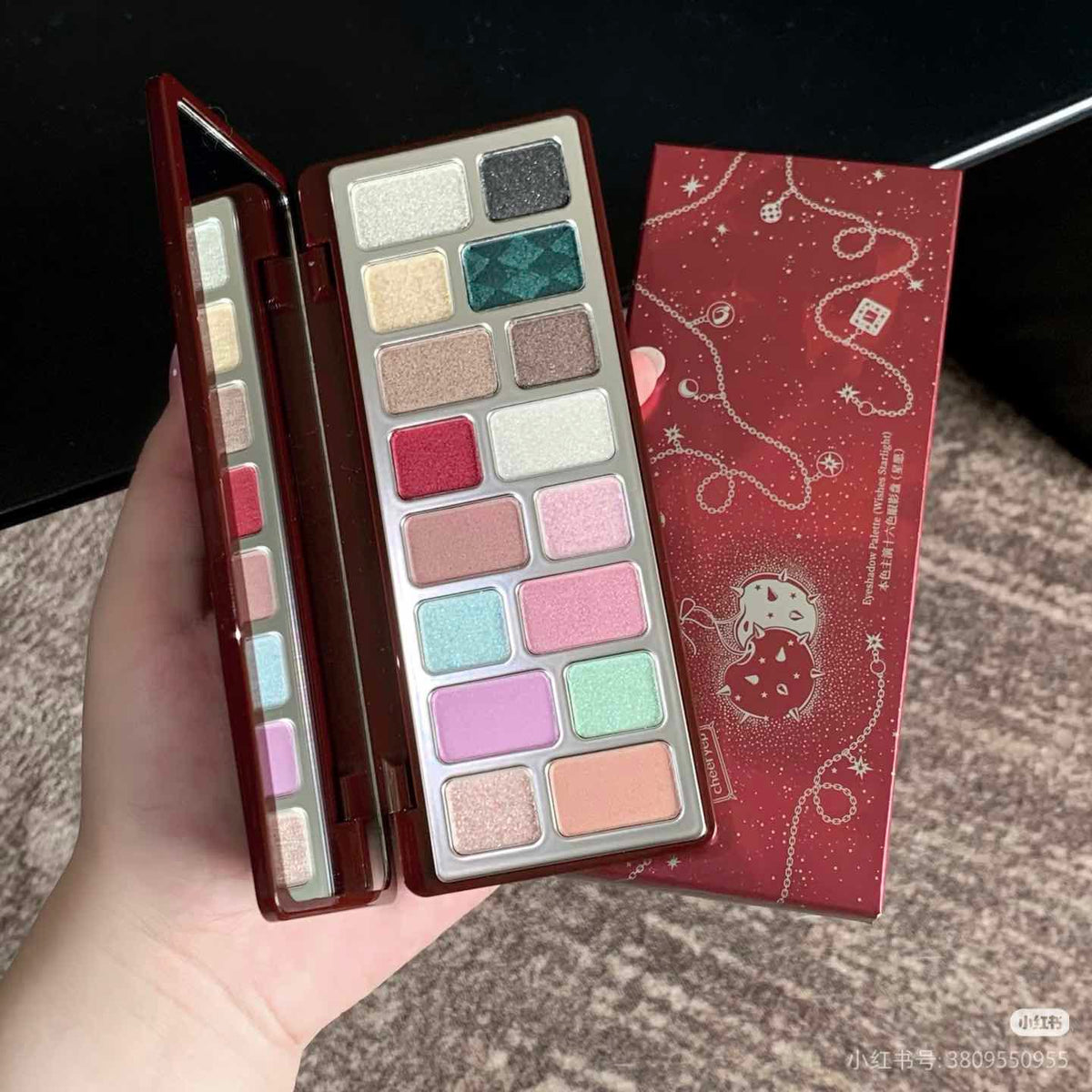 Cheeryep 16 Color Eyeshadow Palette Wishes Starlight