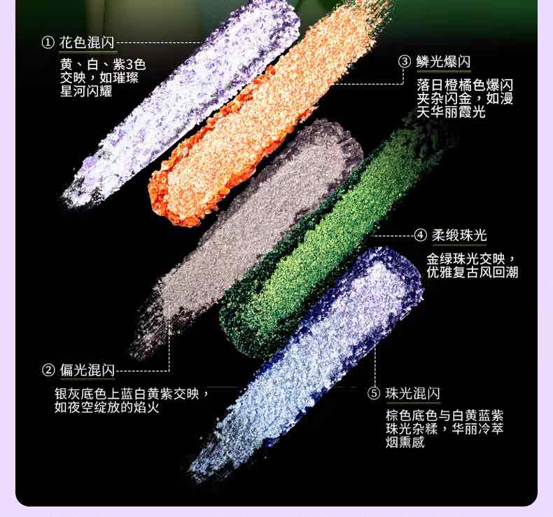 Cheeryep Qianyan 16-Color Eye Shadow Palette offers stunning shades in matte, shimmer, satin, and metallic finishes. Create versatile, captivating eye looks with finely milled, highly pigmented colors.