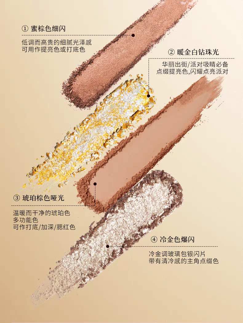 Cheeryep 16-Color Eye Shadow Palette