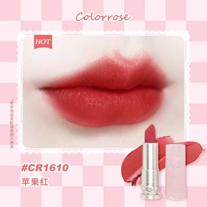 Colorrose Floral Lace Embossed Pattern Lipstick
