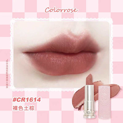 Colorrose Floral Lace Embossed Pattern Lipstick