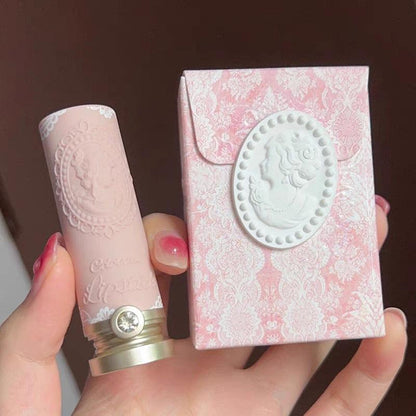 Colorrose Floral Lace Embossed Pattern Moisturizing / Matte Lipstick Rouge - Best Seasons Beauty 