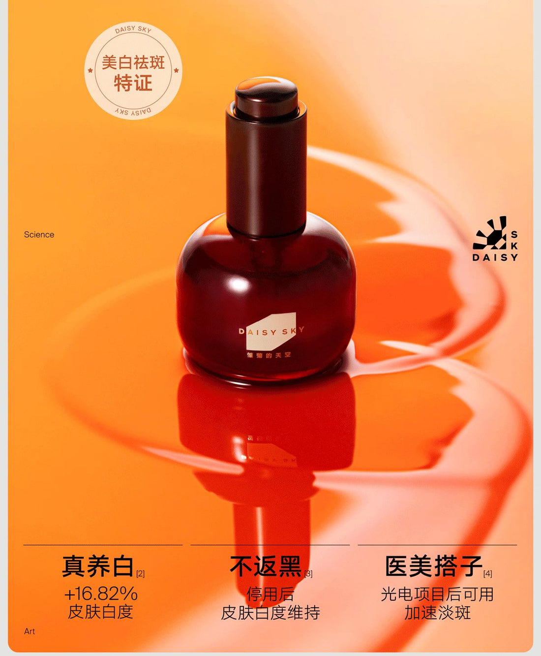 DAISY SKY Luminous Brighting Essence Oil