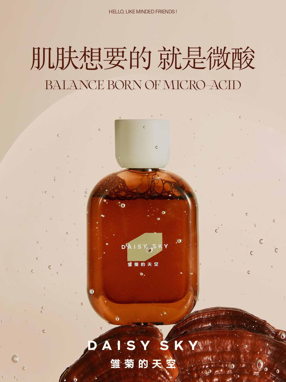 DAISY SKY WHITE TEA DUAL-FERMENT CLEANSER