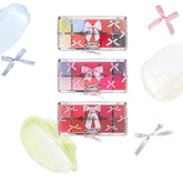  Flortte Jelly Lip Gloss 10 Colors Palette, mix and match to create your own unique shades,  care lips moist, compact and portable at any time out of the color.