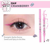 Flortte Esther Bunny Double-Ended Eyeliner 04, energetic barbie bunny, sweet and spicy to the max