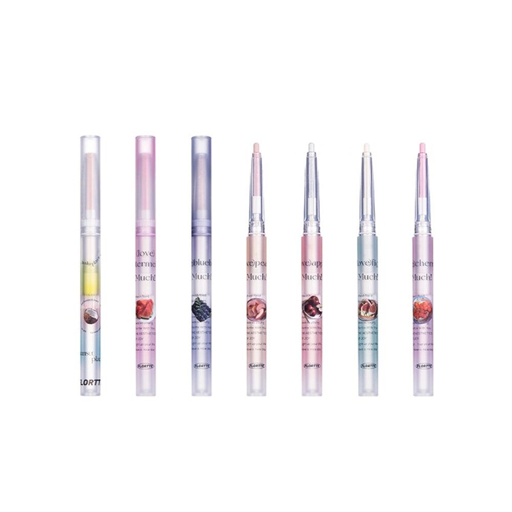 FLORTTE I Love Myself Silkworm Eye Shadow Pen is a versatile multi-use product that can be used to highlight the inner eye corner, apply eyeshadow, and define the brow bones all with a single pen. It has a smooth and gentle texture that adheres well to the skin, ensuring an even application that stands up to both water and sweat for lasting wear.