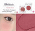 Close-up of eye makeup using Flortte Love Yourself Multi-purpose Blush Cream in Smoky Rose shade (