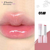 Close-up of lips wearing shade 01