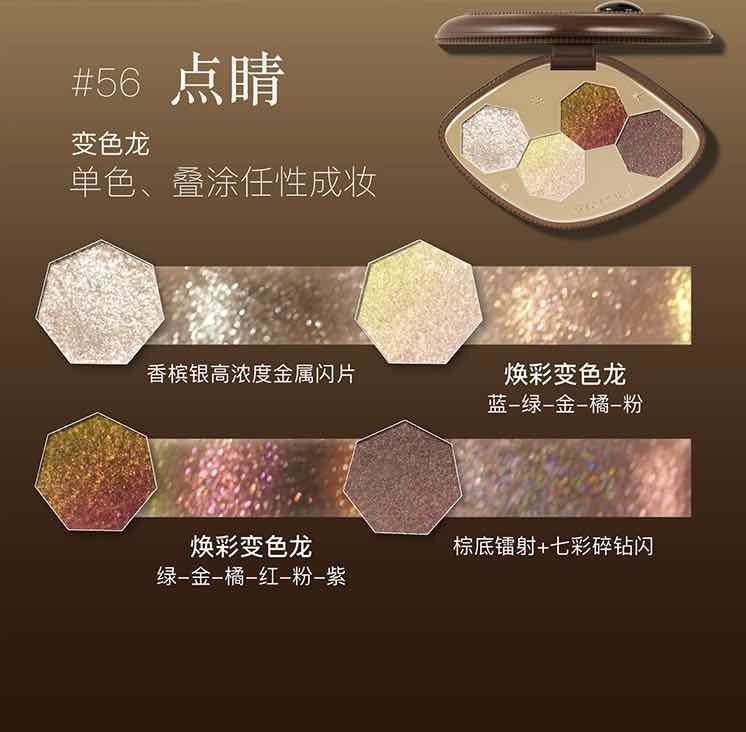 Girlcult Gold Rush 4 Colors Eyeshadow Palette