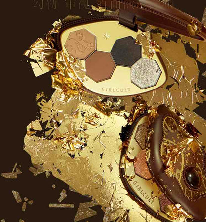 Girlcult Gold Rush 4 Colors Eyeshadow Palette