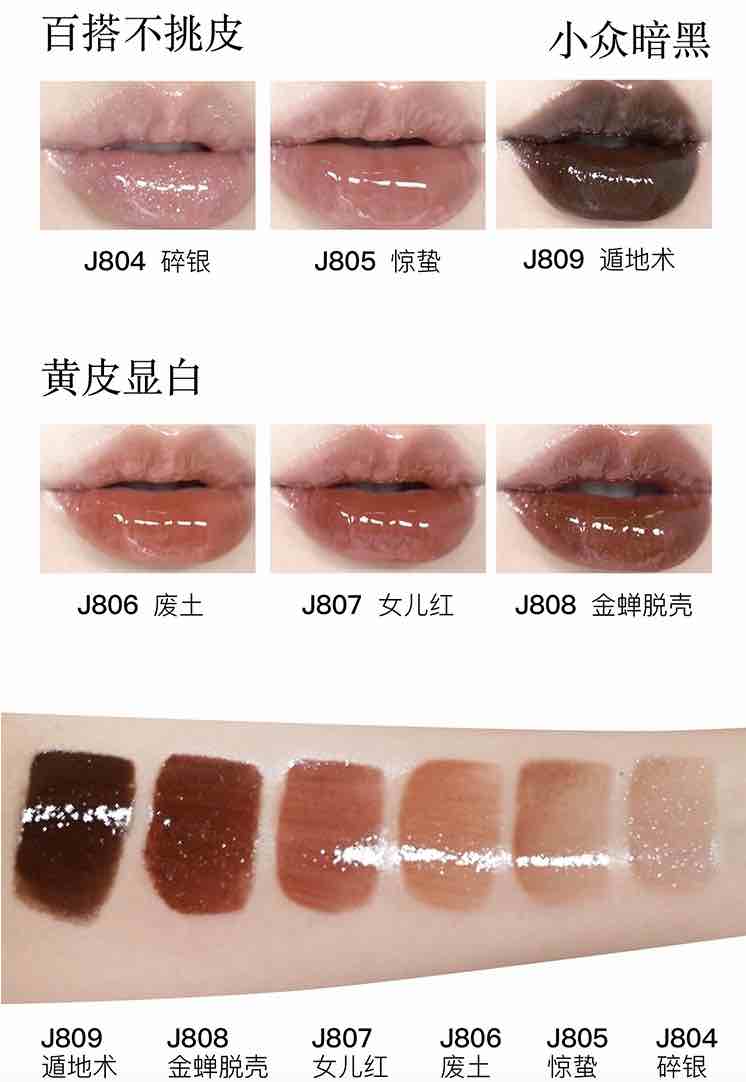 Girlcult Gold Rush Lip Glaze creates 3D pouty lips with a high-shine finish, forming a non-stick, long-lasting film that locks in luster and achieve juicy and luscious lip looks.