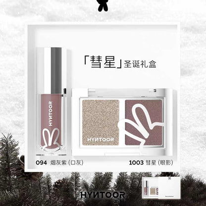 HYNTOOR Christmas Collection Eyeshadow Lip Gloss Gift Box