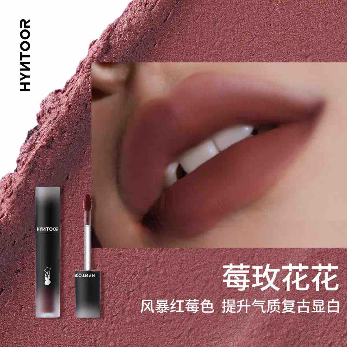 HYNTOOR Dark Style Reverse Macaron Lip Mud